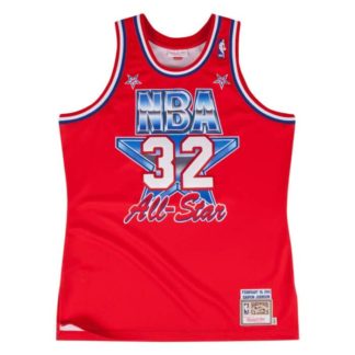 Men's Mitchell & Ness Magic Johnson Navy USA Basketball Home 1992