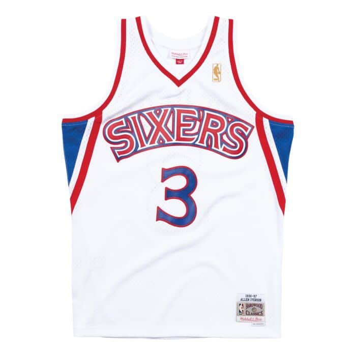 Allen Iverson NBA Philadelphia 76ers Hardwood Classic 1997-1998