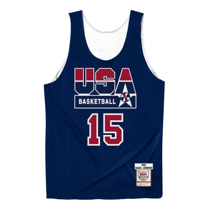 magic johnson usa jersey