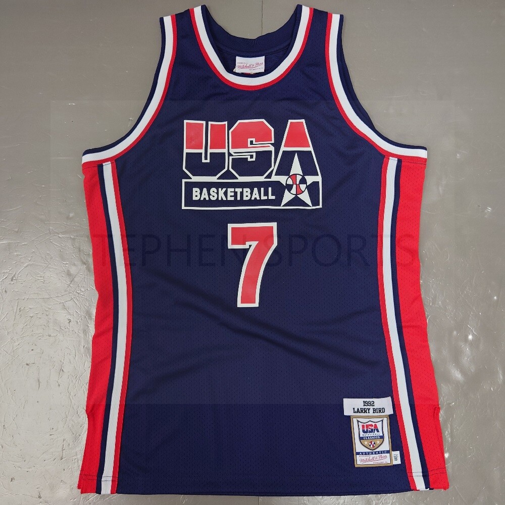 ミッチェルネス メンズ 1992 Authentic Basketball David Jersey Mitchell Ness