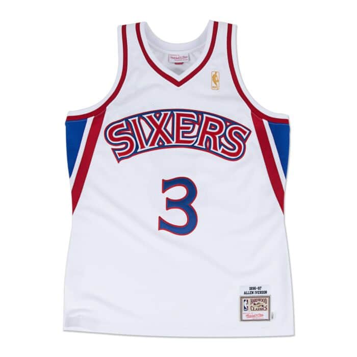 Allen Iverson Philadelphia 76ers Mitchell & Ness Infant Retired Player Jersey – White