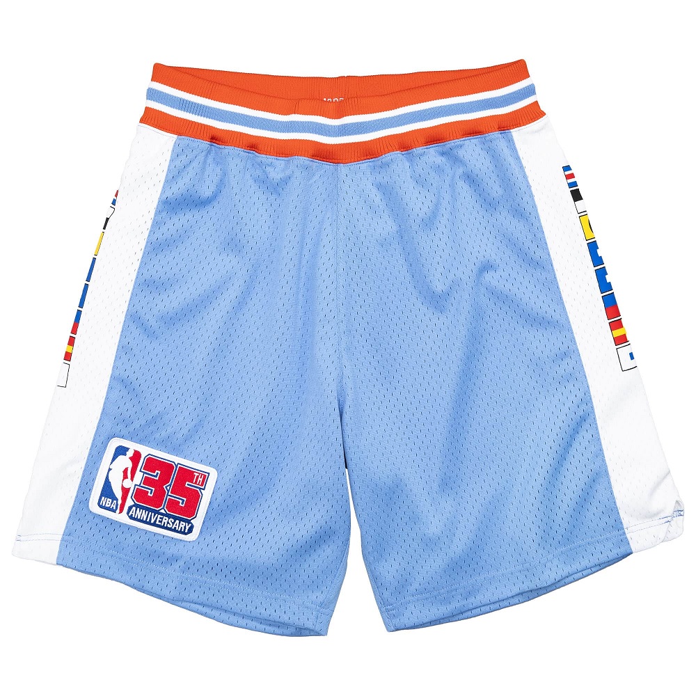 Mitchell & Ness Philadelphia 76ers Authentic Nba Shorts in Blue for Men