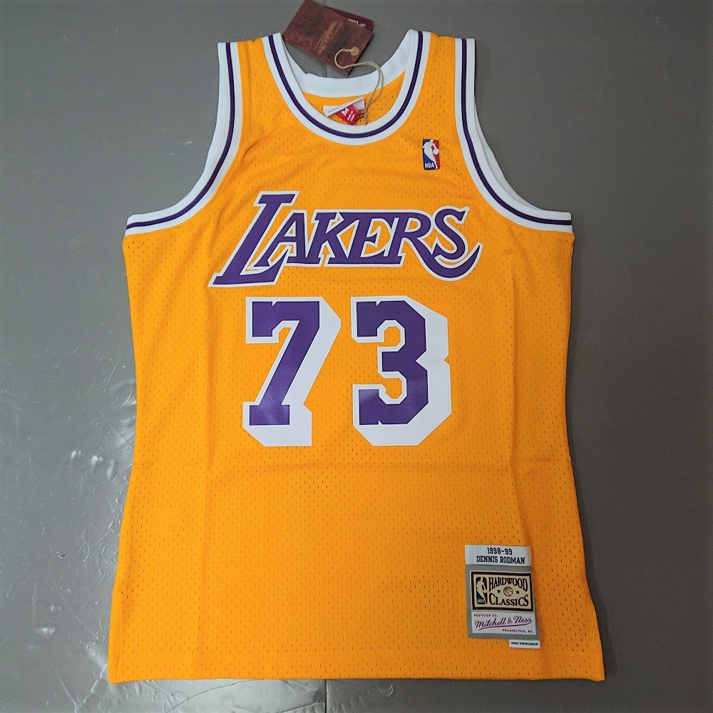 Dennis Rodman NBA Los Angeles Lakers Hardwood Classic 1998-1999 ...