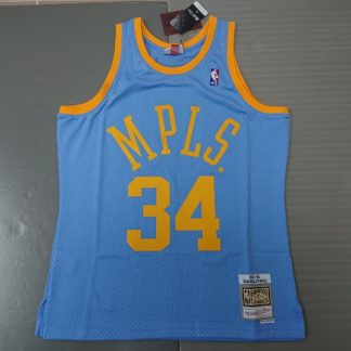 Shaquille O'Neal Los Angeles Lakers 1996-1997 Yellow Authentic