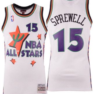 Latrell Sprewell: Golden State Warriors (1997 All Star jersey) #JerseyJax  #GetWithMe #CustomWork