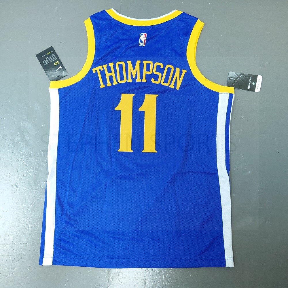 Nike Golden State Warriors NBA Klay Thompson #11 Mens Jersey Blue Free  Shipping 864475-497 – Shoe Palace