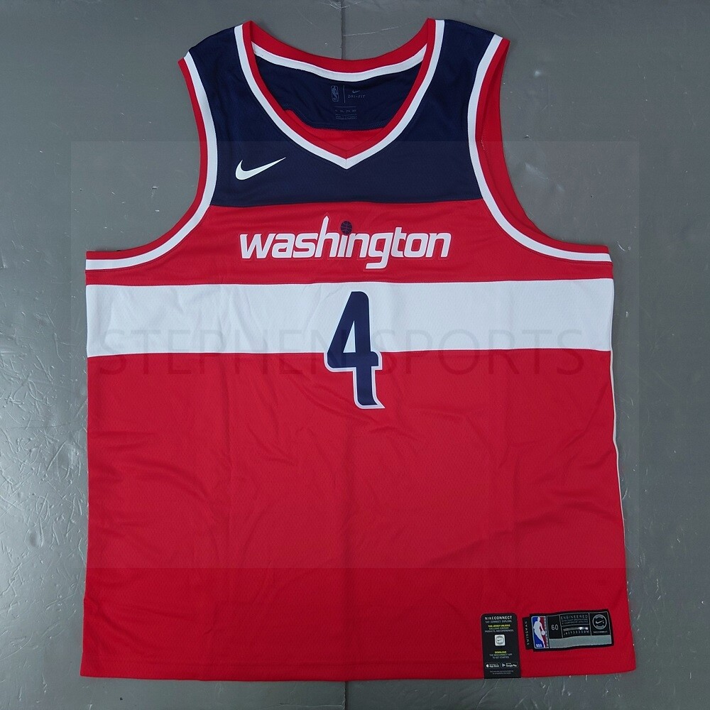 Men's Nike Russell Westbrook Red Washington Wizards 2020/21 Swingman Jersey  - Icon Edition