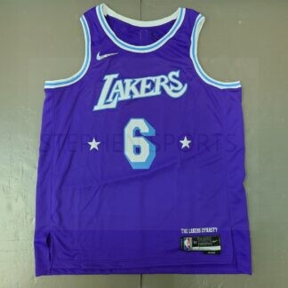 Nike NBA Los Angeles Lakers Lebron James 2021-22 City Edtion Swingman Jersey
