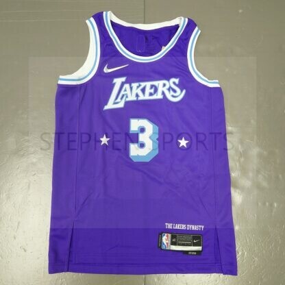 Nike Anthony Davis Los Angeles Lakers 2022 Mixtape City Edition NBA Swingman Jersey