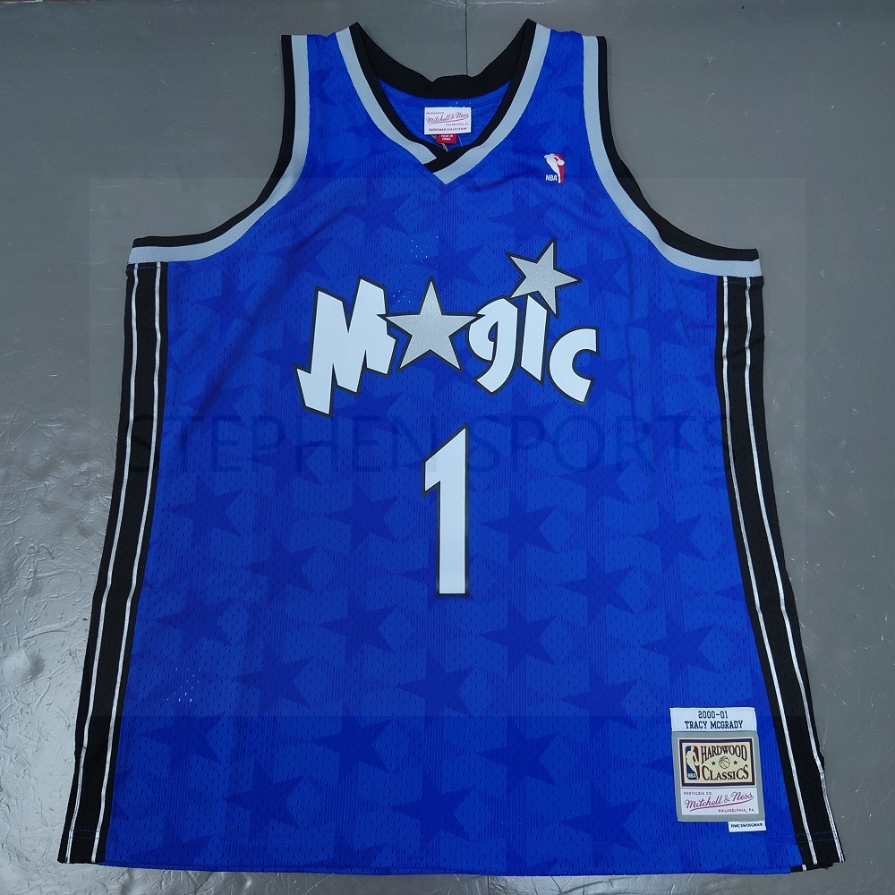Mitchell & Ness NBA Orlando Magic Tracy McGrady 2000-01 Blue Swingman Jersey