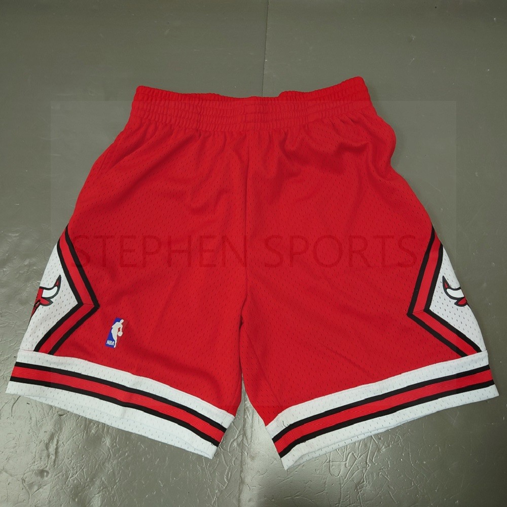 Mitchell & Ness NBA Chicago Bulls 97-98 Red Swingman Shorts