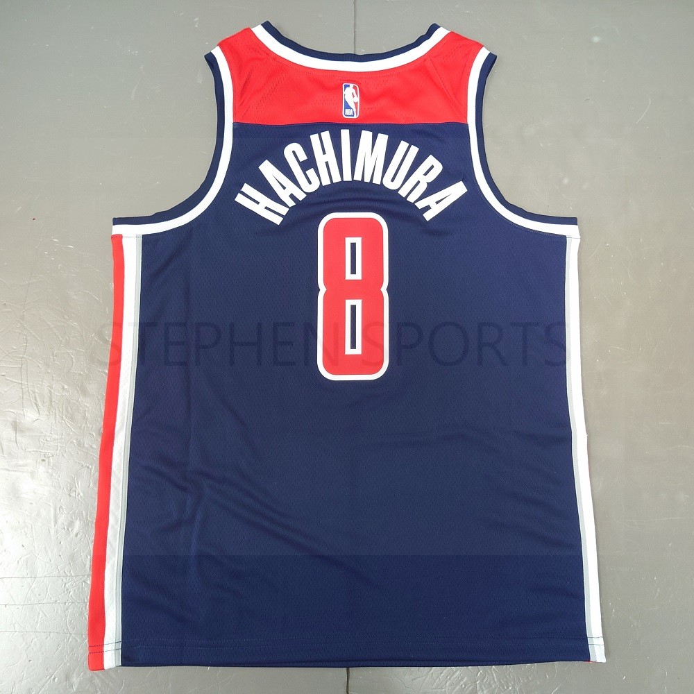 Nike Men’s NBA Washington Wizards Rui Hachimura #8 Navy Dri-FIT Swingman  Jersey