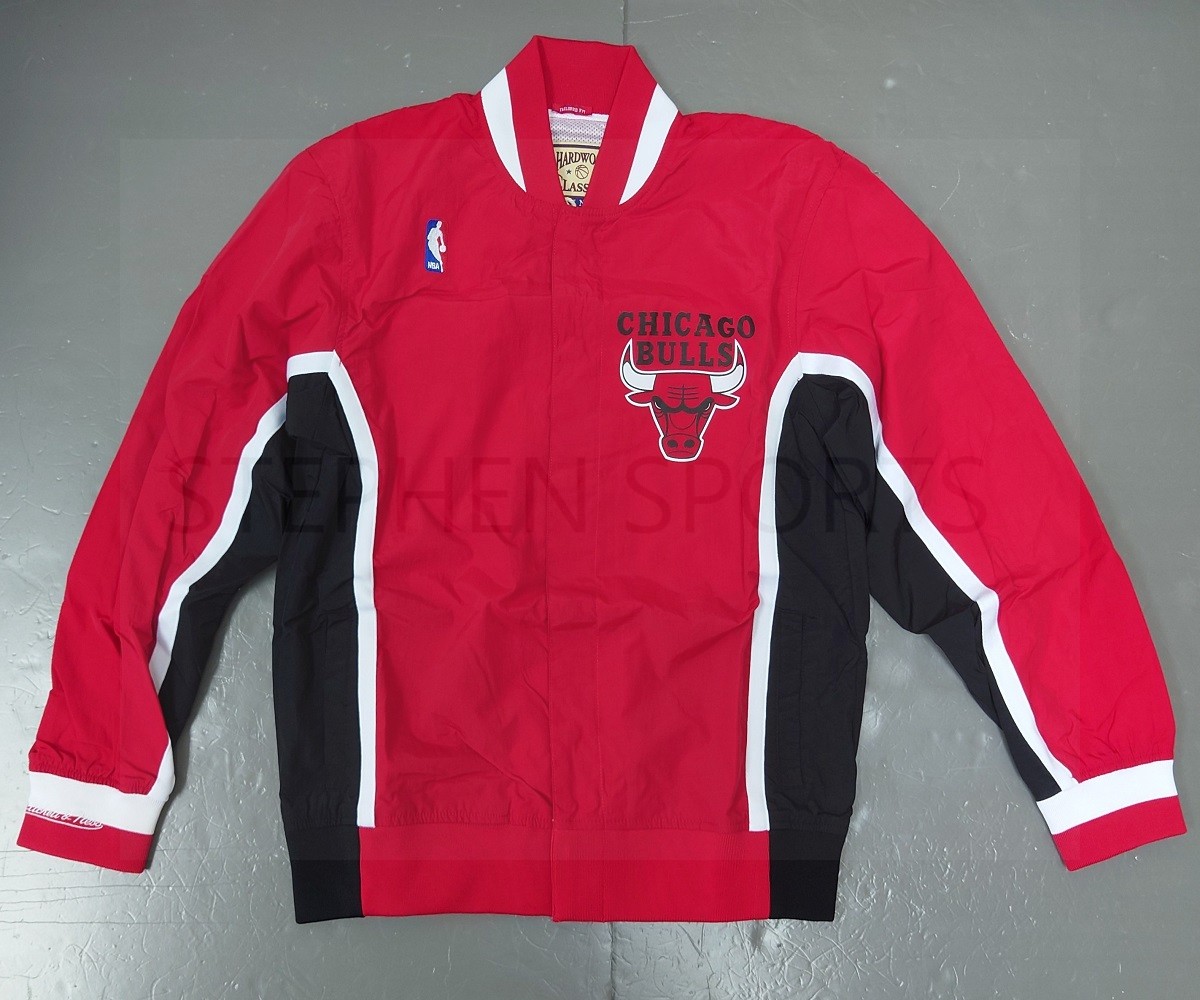Vintage 90's Chicago Bulls Nike Warm Up Shooting Jersey Shirt Men's SZ: L  Black